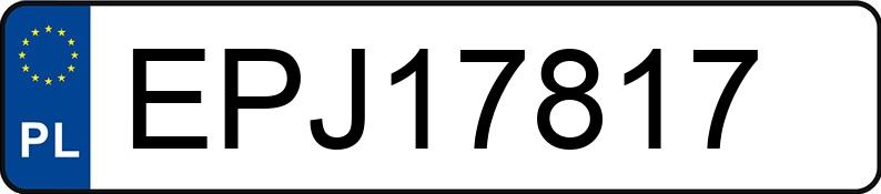 Numer rejestracyjny EPJ 17817 posiada VOLKSWAGEN Jetta 2.0 TDI-CR MR`06 E4 Comfortline DSG - EPJ17817