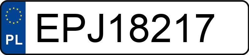 Die Registrierungsnummer EPJ 18217 hat BMW 335i MR`12 E5 F30 xDrive - EPJ18217