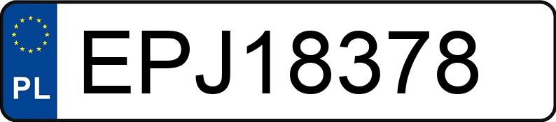 Numer rejestracyjny EPJ 18378 posiada FORD Mondeo 2.0 MR`10 E5 Silver X - EPJ18378