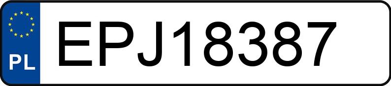 Numer rejestracyjny EPJ 18387 posiada BMW 730 Diesel DPF MR`13 E5 FO1/FO2 Aut. - EPJ18387 Numer rejestracyjny EPJ 18387 posiada BMW 730 Diesel DPF MR`13 E5 FO1/FO2 Aut. - EPJ18387