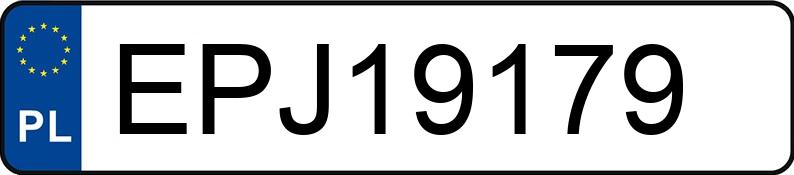Numer rejestracyjny EPJ 19179 posiada VOLKSWAGEN Golf IV 1.9 TDI MR`97 Trendline 4MOTION - EPJ19179