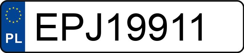 Numer rejestracyjny EPJ 19911 posiada SUZUKI SWIFT - EPJ19911 Numer rejestracyjny EPJ 19911 posiada SUZUKI SWIFT - EPJ19911