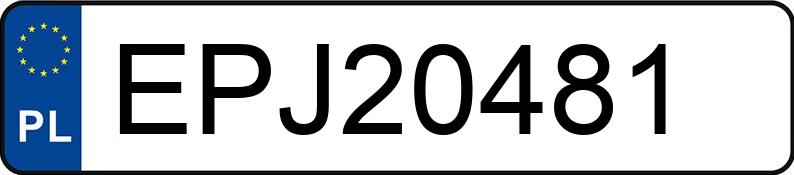 Numer rejestracyjny EPJ 20481 posiada AUDI A6 2.4 Kat. MR`04 E3 4F A6 2.4 Kat. MR`04 E3 4F - EPJ20481