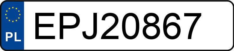 Numer rejestracyjny EPJ 20867 posiada BMW 525 Touring Diesel DPF MR`10 E5 F11 525 Touring Diesel DPF MR`10 E5 F11 - EPJ20867