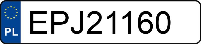 Numer rejestracyjny EPJ 21160 posiada FORD Galaxy 2.0 MR`06 E4 Ghia - EPJ21160