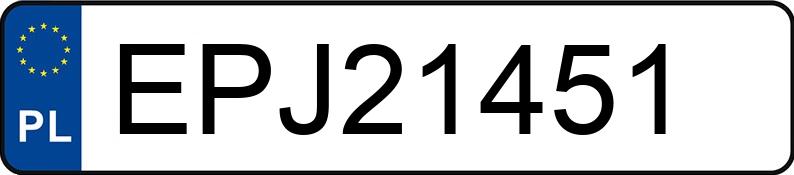 Numer rejestracyjny EPJ 21451 posiada PEUGEOT 2008 II 1.2 MR`20 E6d GT Pack S&S - EPJ21451