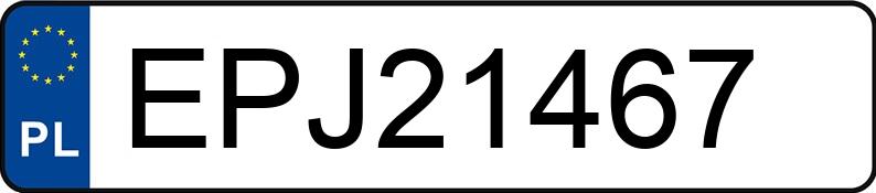 Numer rejestracyjny EPJ 21467 posiada AUDI A4 40 TDi MR`20 E6d B9 S line S tronic - EPJ21467