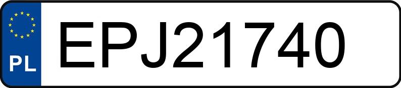 Numer rejestracyjny EPJ 21740 posiada KIA Ceed 1.4 MR`18 E6 GT Line Aut. - EPJ21740