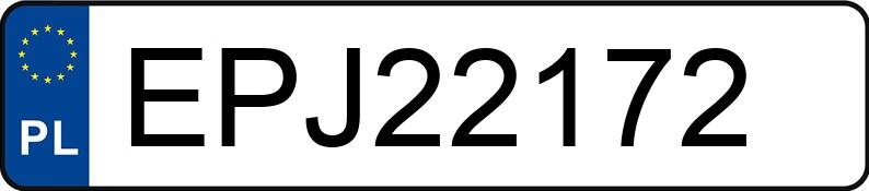 Numer rejestracyjny EPJ 22172 posiada BMW 525 Touring Diesel DPF MR`10 E5 F11 xDrive Steptronic - EPJ22172