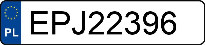Numer rejestracyjny EPJ 22396 posiada MERCEDES-BENZ CL 63 AMG - EPJ22396