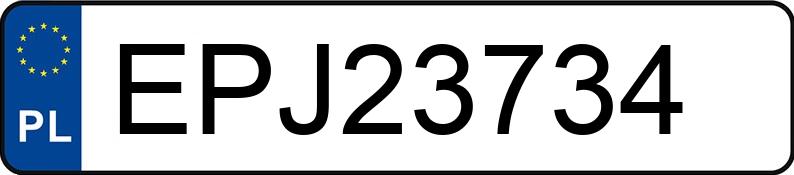Numer rejestracyjny EPJ 23734 posiada SEAT Ibiza 1.8 TSI MR`16 E6 Cupra S&S - EPJ23734
