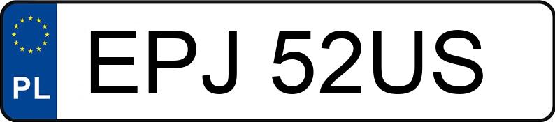 Numer rejestracyjny EPJ 52US posiada RENAULT Grand Espace IV 2.0 dCi MR`02 E3 Dynamique - EPJ52US