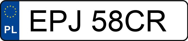 Numer rejestracyjny EPJ 58CR posiada VOLKSWAGEN PASSAT 1.8 KAT KOMBI - EPJ58CR Numer rejestracyjny EPJ 58CR posiada VOLKSWAGEN PASSAT 1.8 KAT KOMBI - EPJ58CR