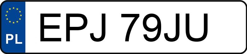 Numer rejestracyjny EPJ 79JU posiada FIAT SEICENTO - EPJ79JU