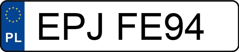 Numer rejestracyjny EPJ FE94 posiada HONDA Enduro do 600 ccm XL 125 - EPJFE94