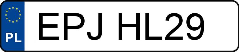 Numer rejestracyjny EPJ HL29 posiada HYUNDAI i30 1.4 MR`07 E4 Base Plus - EPJHL29