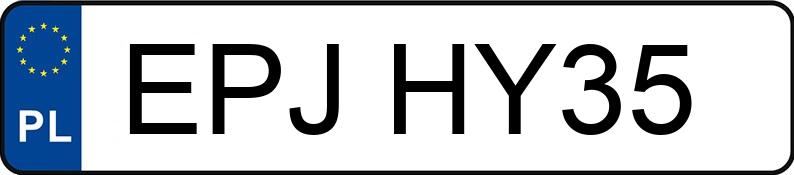 Numer rejestracyjny EPJ HY35 posiada KIA SORENTO - EPJHY35