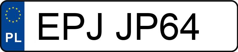 Numer rejestracyjny EPJ JP64 posiada SKODA Superb III 1.8 TSI MR`15 E6 Style - EPJJP64