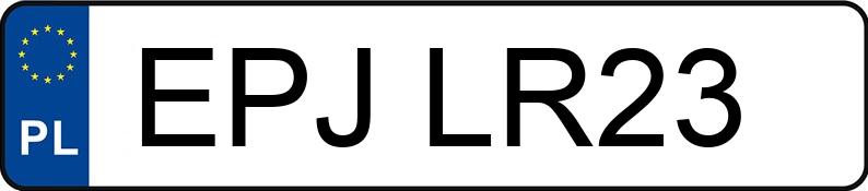Numer rejestracyjny EPJ LR23 posiada VOLKSWAGEN POLO - EPJLR23