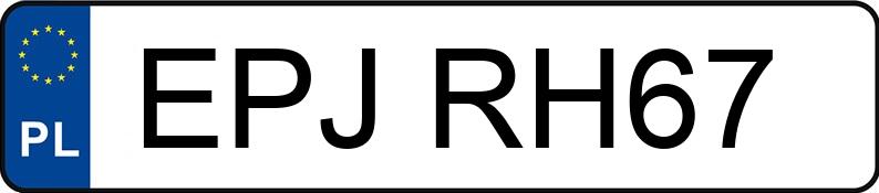 Numer rejestracyjny EPJ RH67 posiada URSUS C 360 - EPJRH67 Numer rejestracyjny EPJ RH67 posiada URSUS C 360 - EPJRH67