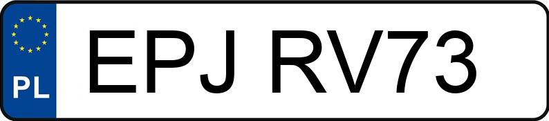 Numer rejestracyjny EPJ RV73 posiada RYDWAN EURO, A750 - EPJRV73 Numer rejestracyjny EPJ RV73 posiada RYDWAN EURO, A750 - EPJRV73