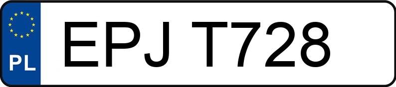 Numer rejestracyjny EPJ T728 posiada URSUS C 360 - EPJT728