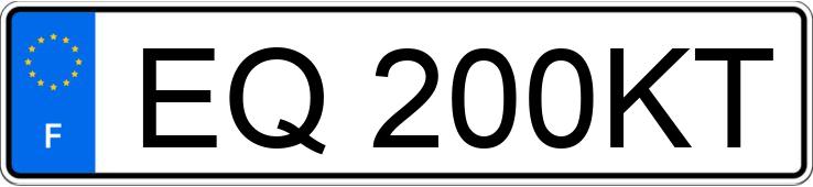 Numer rejestracyjny EQ200KT posiada FORD TOURNEO CUSTOM