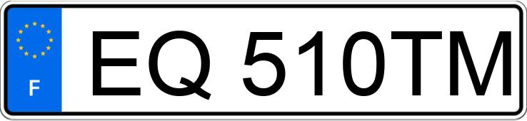 Numer rejestracyjny EQ510TM posiada CITROEN BERLINGO II