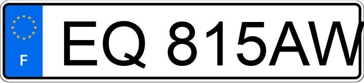 Numer rejestracyjny EQ815AW posiada VOLKSWAGEN POLO 1.2 65 Numer rejestracyjny EQ815AW posiada VOLKSWAGEN POLO 1.2 65