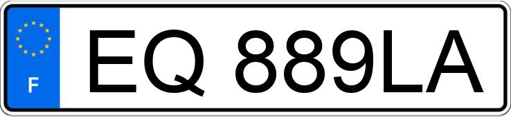 Numer rejestracyjny EQ889LA posiada RENAULT ZOE