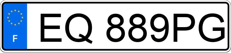 Numer rejestracyjny EQ889PG posiada SEAT LEON