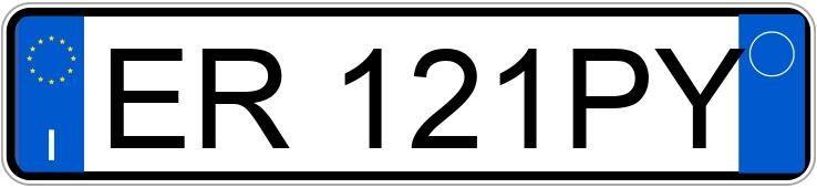 Numer rejestracyjny ER121PY posiada PEUGEOT 208 1o serie