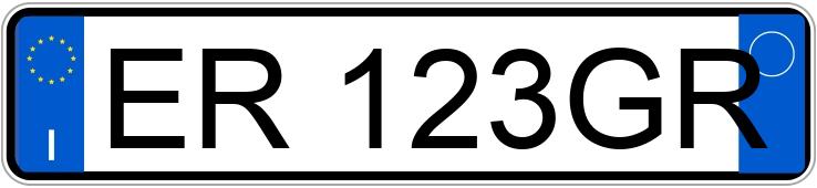 Numer rejestracyjny ER123GR posiada VOLKSWAGEN Polo 5a serie