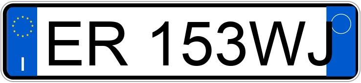 Numer rejestracyjny ER153WJ posiada AUDI A4 4a serie