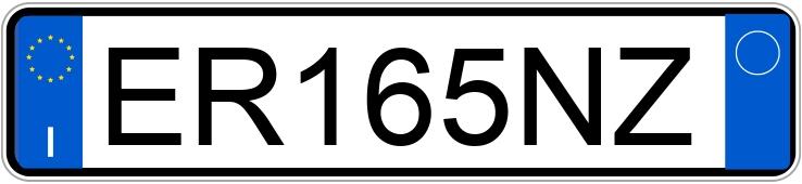 Numer rejestracyjny ER165NZ posiada VOLKSWAGEN Golf 7a serie