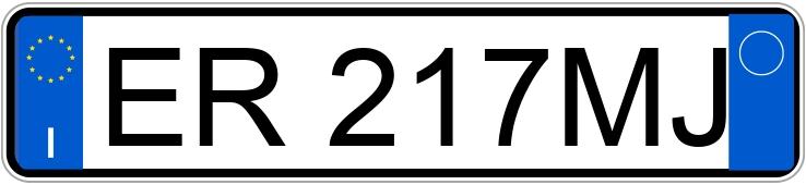 Numer rejestracyjny ER217MJ posiada FORD C-Max 2a serie
