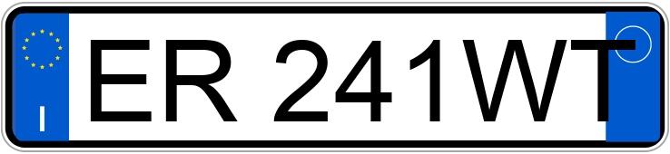 Numer rejestracyjny ER241WT posiada VOLKSWAGEN Golf 7a serie Numer rejestracyjny ER241WT posiada VOLKSWAGEN Golf 7a serie