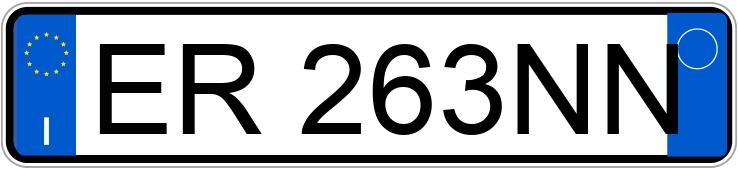 Numer rejestracyjny ER263NN posiada MINI Mini Countrym.