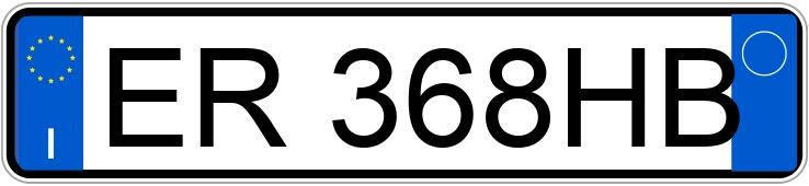 Numer rejestracyjny ER368HB posiada BMW Serie 5 G.T. 520d Gran Turismo Futura (135 kw)