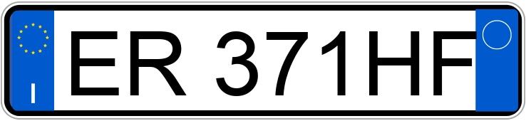 Numer rejestracyjny ER371HF posiada DS DS 4