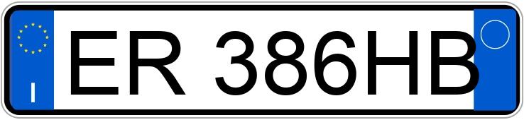 Numer rejestracyjny ER386HB posiada BMW Serie 3 G.T. 318d Gran Turismo Luxury (105 kw)