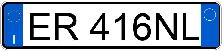 Numer rejestracyjny ER416NL posiada TOYOTA Yaris 3a serie