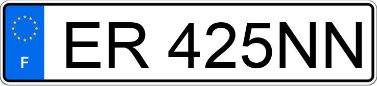 Numer rejestracyjny ER425NN posiada MERCEDES CLASSE C IV