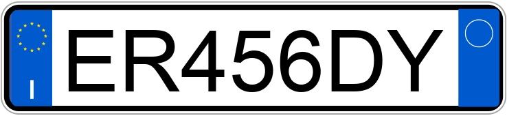 Numer rejestracyjny ER456DY posiada NISSAN Qashqai 1a serie