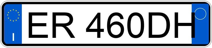 Numer rejestracyjny ER460DH posiada FORD Focus 3a serie