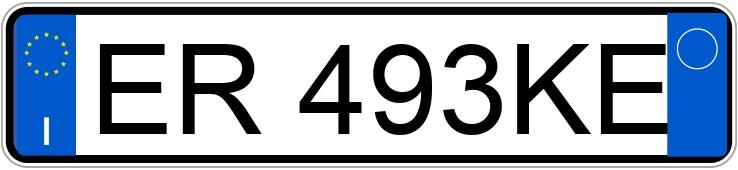 Numer rejestracyjny ER493KE posiada VOLKSWAGEN Polo 5a serie