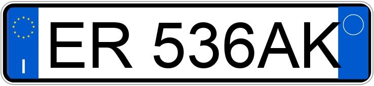 Numer rejestracyjny ER536AK posiada VOLKSWAGEN Golf 7a serie