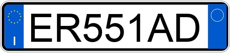 Numer rejestracyjny ER551AD posiada AUDI A1-S1