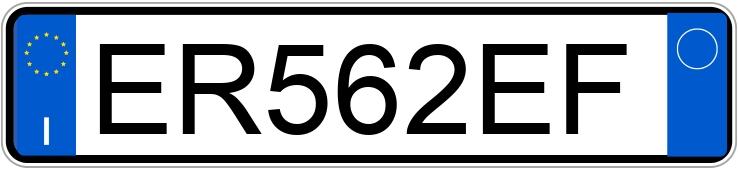 Numer rejestracyjny ER562EF posiada MERCEDES Classe A