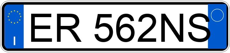 Numer rejestracyjny ER562NS posiada MERCEDES CLA